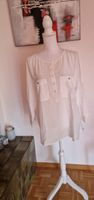 Nile Tunika Bluse in Weiss, Grösse XL, Neu!