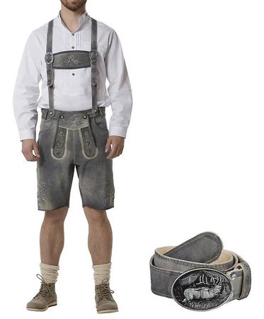 neue Oktoberfest Lederhose Grösse 58