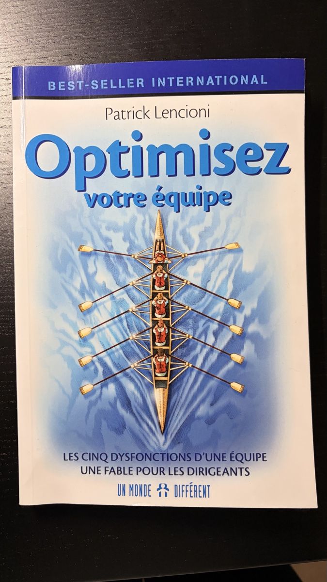 Libri: Patrick Lencioni - Optimisez votre équipe état neuf! – Nuovo (secondo la descrizione) da Unterlunkhofen venduto da Simon911ch