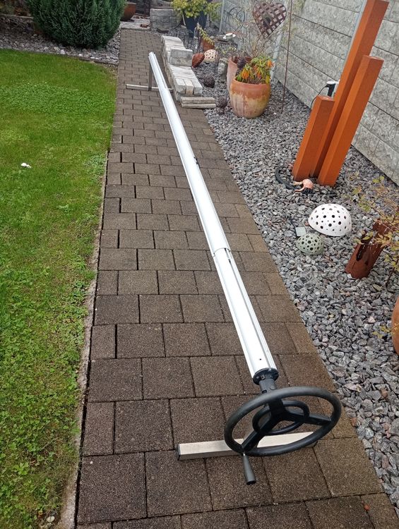 HWF Solar Poolabdeckplane, Blau, Rechteckig 2,2x4,5m – Hält Wärme, Schützt Vor Schmutz & Reduziert Verdunstung