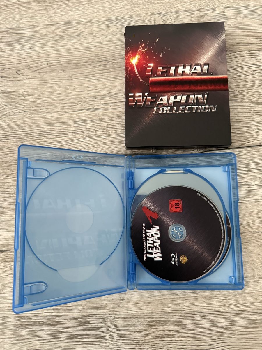 Tous les DVDs: Lethal Weapon 1-4 blu ray Collection – Neuf (Voir description) à Willisau par ste_sc8j 4