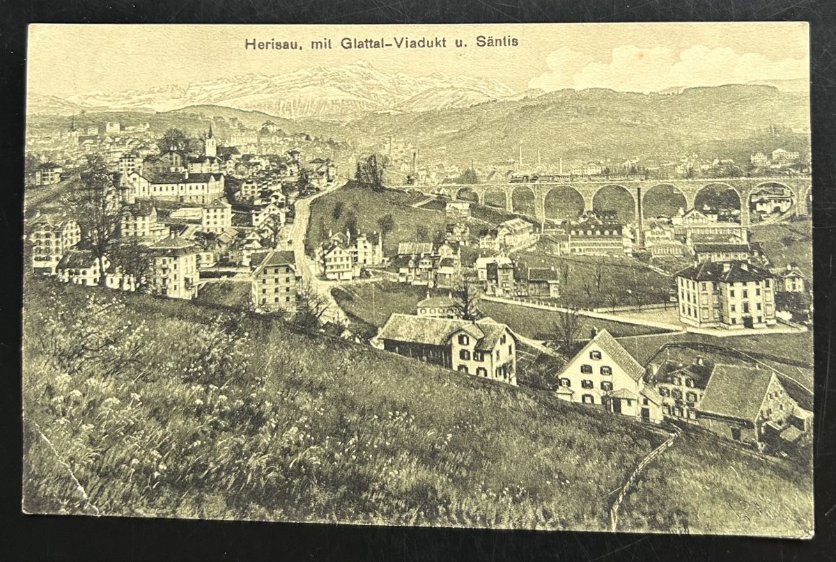 Cartoline postali: AK Herisau  – Usato da Horw venduto da Tellbub