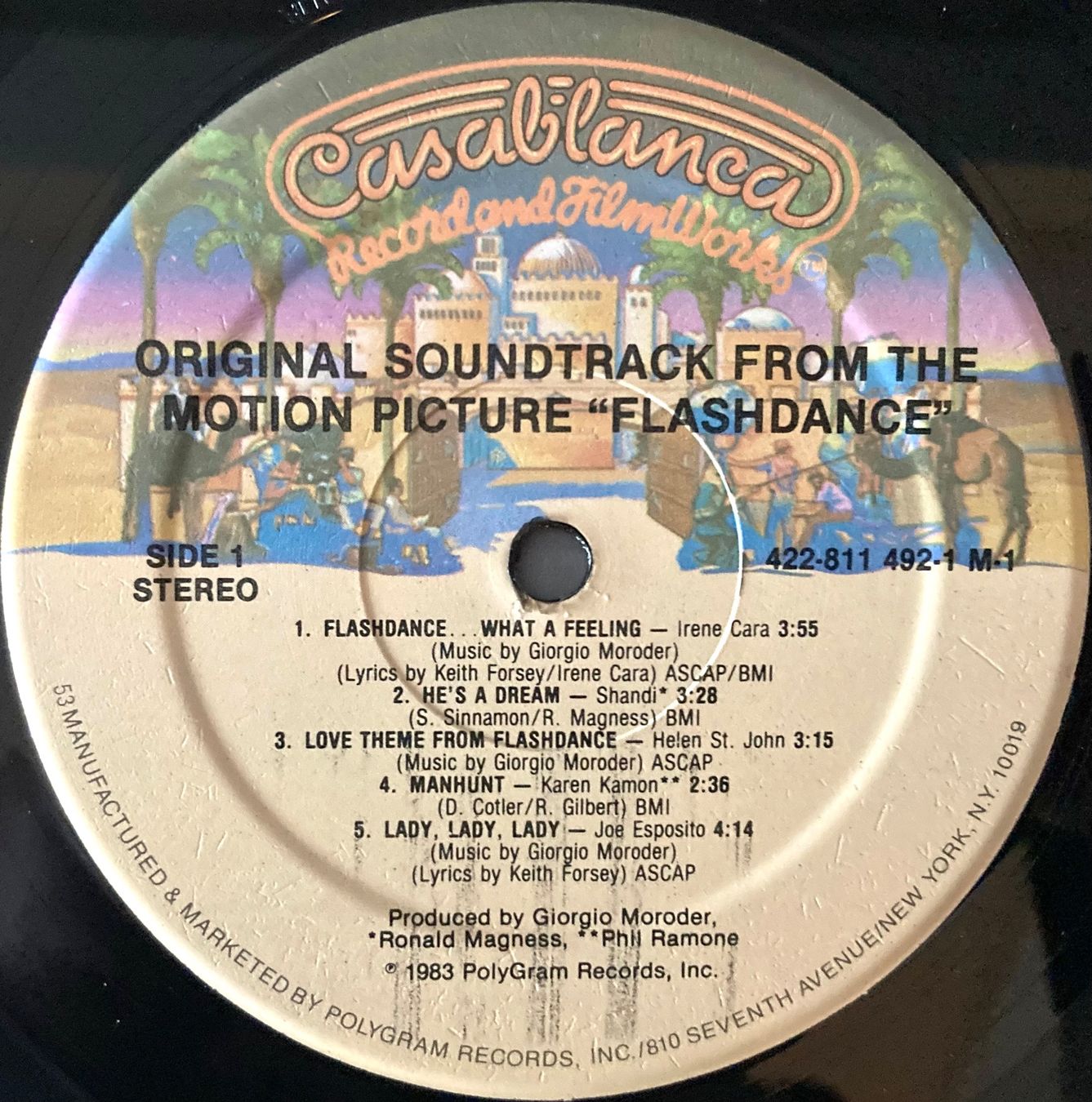 Schallplatten: MUSIQUE DE FILM - FLASHDANCE – Gebraucht aus Poliez-Pittet von Newtown-Records 2