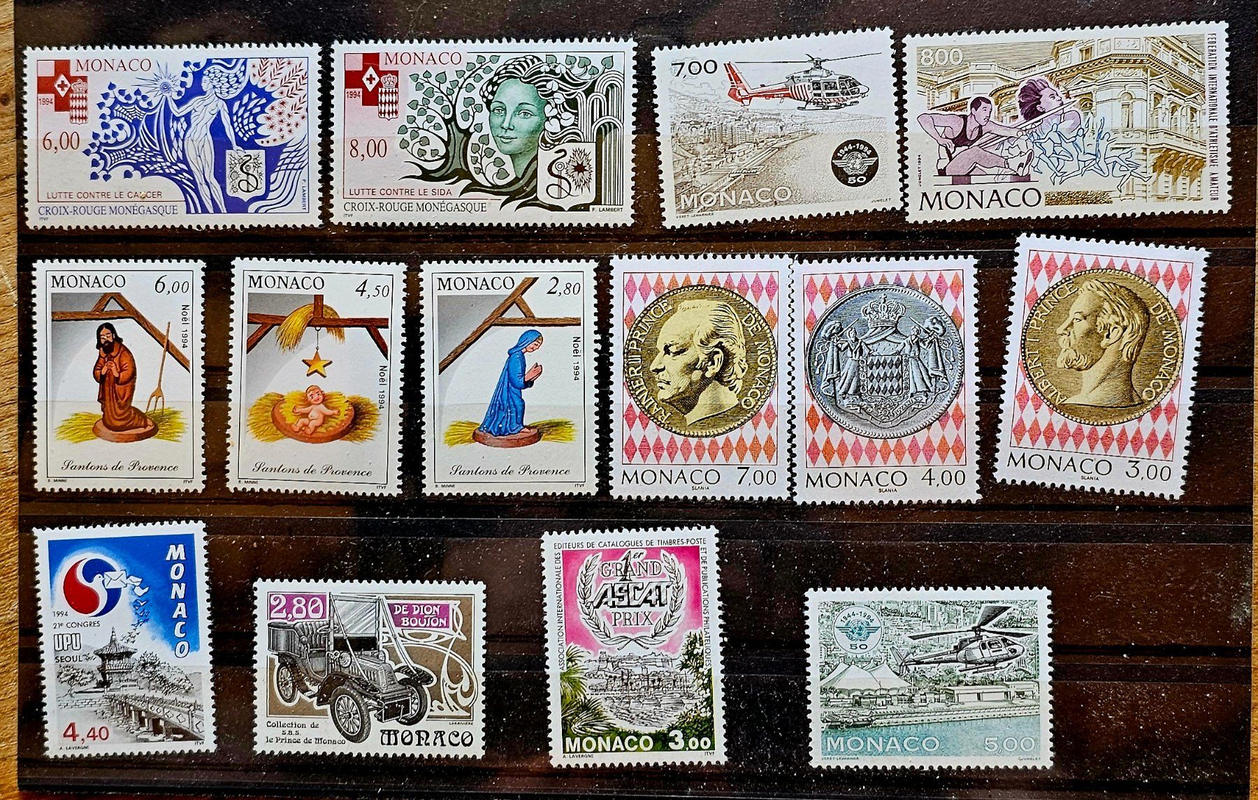Tutti i francobolli: MONACO timbres neufs **, 1993-94 – Nuovo (secondo la descrizione) da Les Valettes venduto da Nuba1