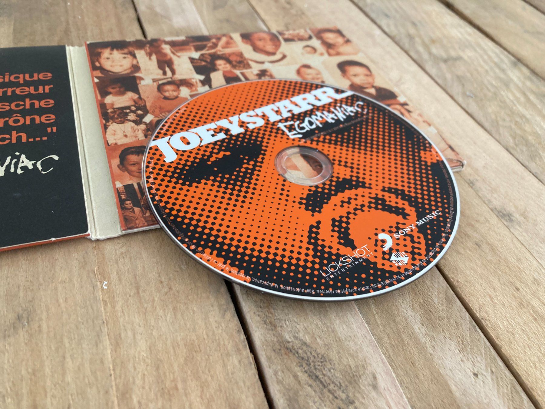 CD: Joey starr-NTM-RAP-Egomaniac-2011 – Usato da vaumarcus venduto da Nicolasorel 2