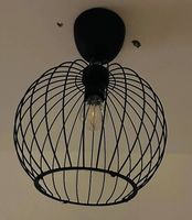 IKEA Hängelampe schwarz, Industrial Look