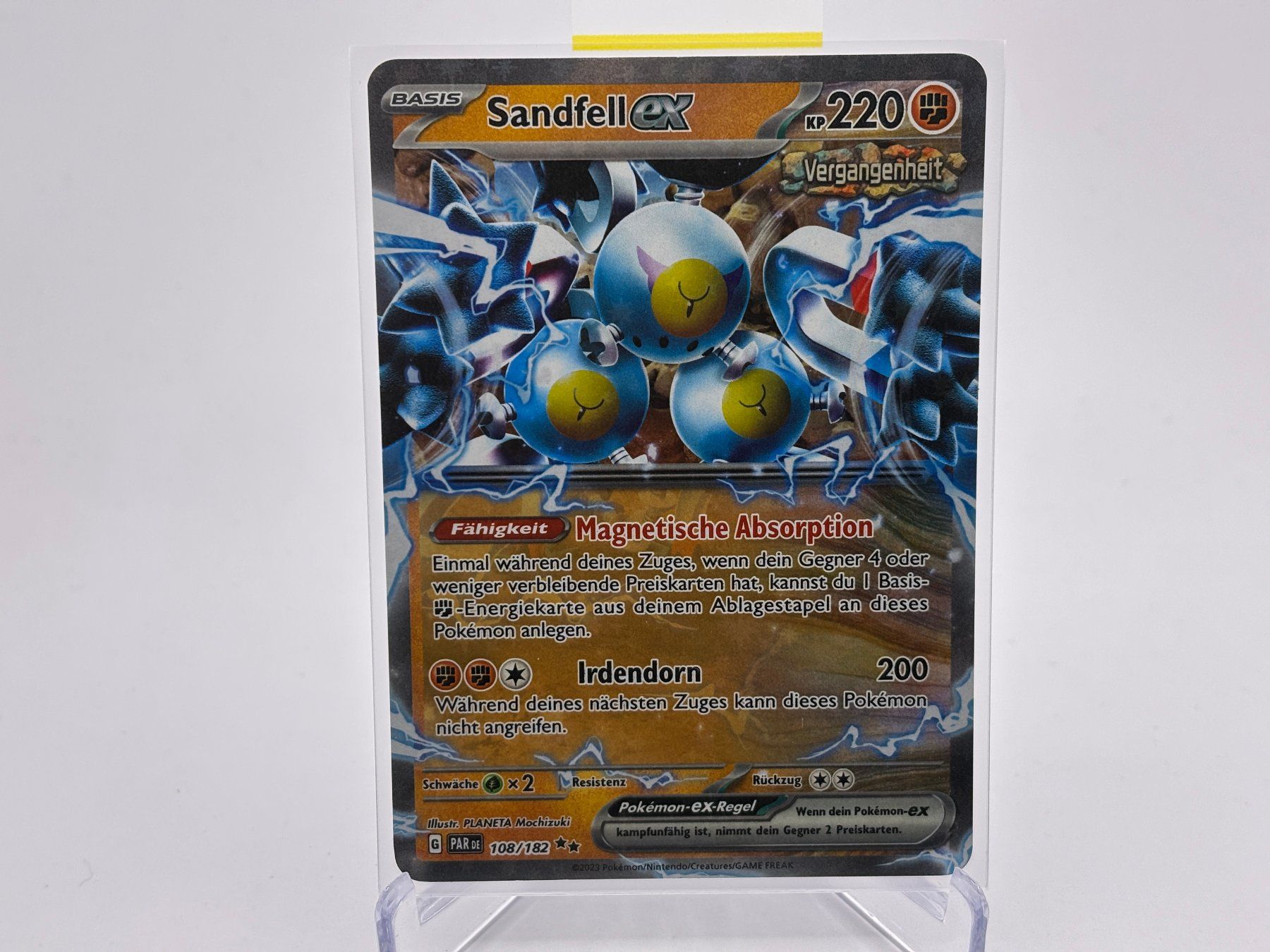 Pokémon Carte collezionabili: Paradoxrift - Sandfell ex  (PAR 108) - DE – Nuovo (secondo la descrizione) da Allschwil venduto da Bullach