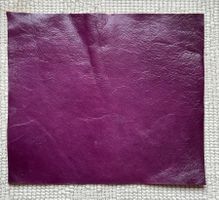 Leder violett Chesterfield Sofa fürs Puppenhaus