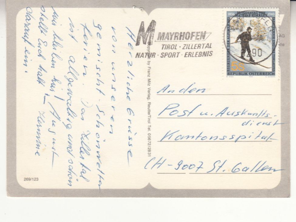 Cartoline postali: Zillertalbahn, 3 Karten – Usato da Bürglen TG venduto da StampGraf 4