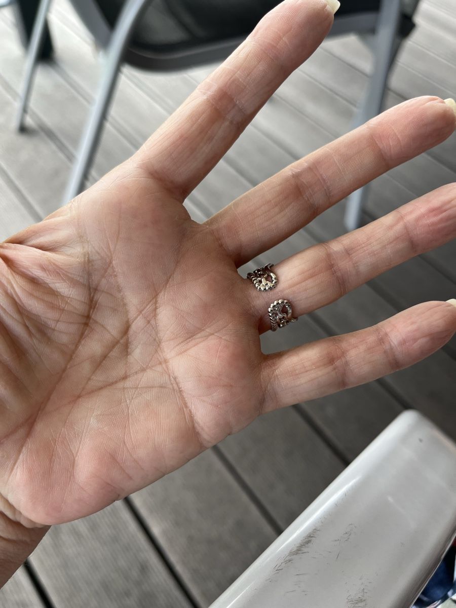 Anelli: Bague fantaisie en acier – Nuovo (secondo la descrizione) da Fully venduto da Sassa68 2