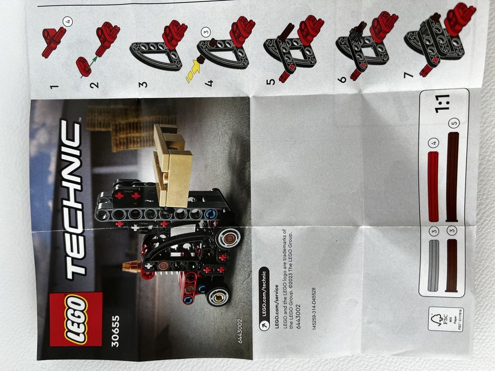 Lego Jouets: LEGO Technic 30655 - Gabelstapler - Top Zustand! – Neuf (Voir description) à Rorschach par zlatokosa85 2