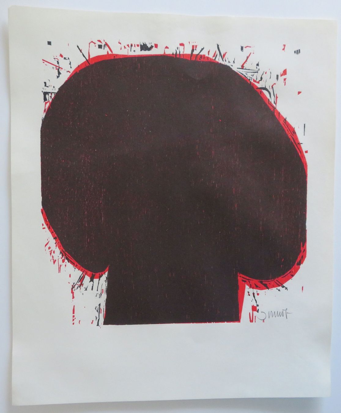 Xilografie: Graphik / Holzschnitt - Robert Imhof – Usato da Oberriet SG venduto da ganesh435