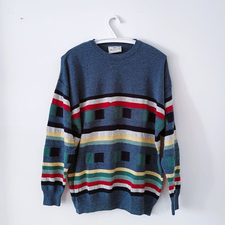 Vintage Lässiger Fester Pullover main image 1