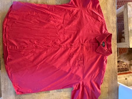 Chemise Serge Blanco rouge