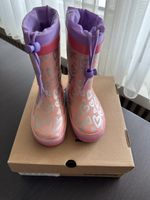 🩷☔️💜 KangaROOS Gummistiefel pink mit Herzen, Gr. 25 💜
