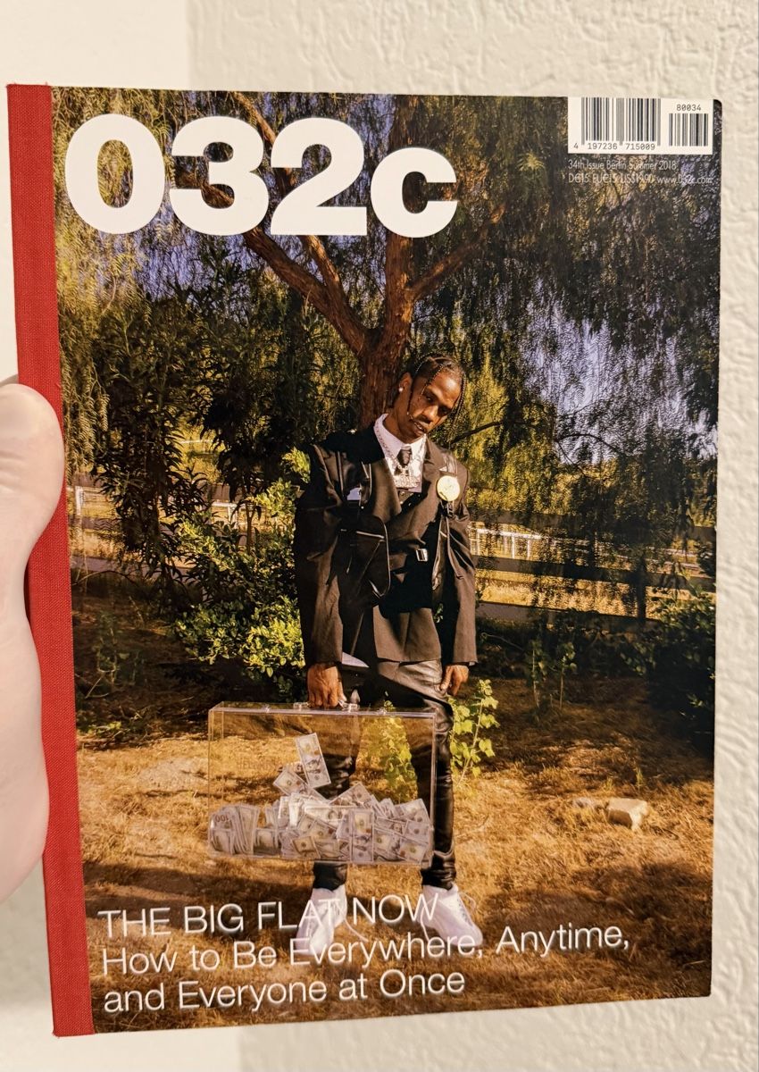 Riviste & Magazine: 032c Magazin Sommer 2018 Travis Scott – Usato da Zürich venduto da ya66in
