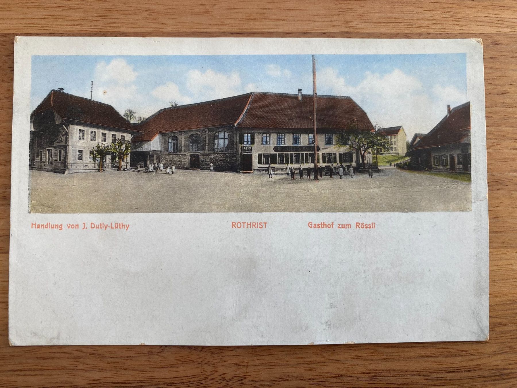 Cartoline postali: Ansichtskarte Rothrist – Usato da Unterterzen venduto da bac_287t