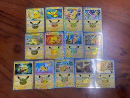 Pokemon 30th Pikachu Lot (eng)