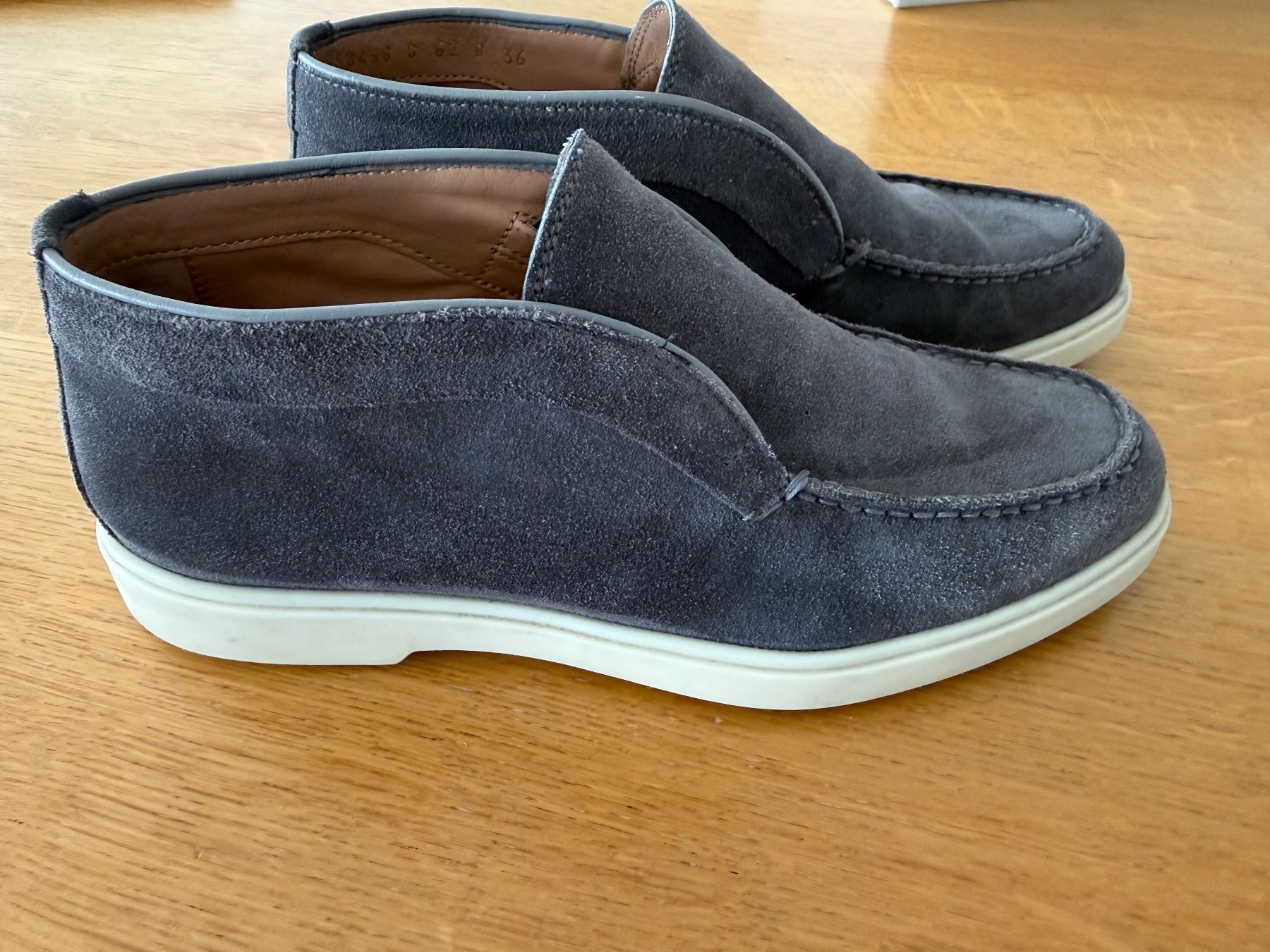 Santoni Scarpe da donna: Santoni Loafers in grau Grösse 36 – Usato da Wermatswil venduto da Pmoerikofer 3