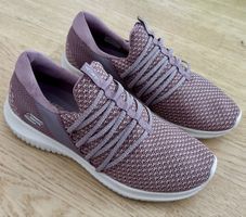 Baskets Skechers femme mauve taille 41 tres bon état