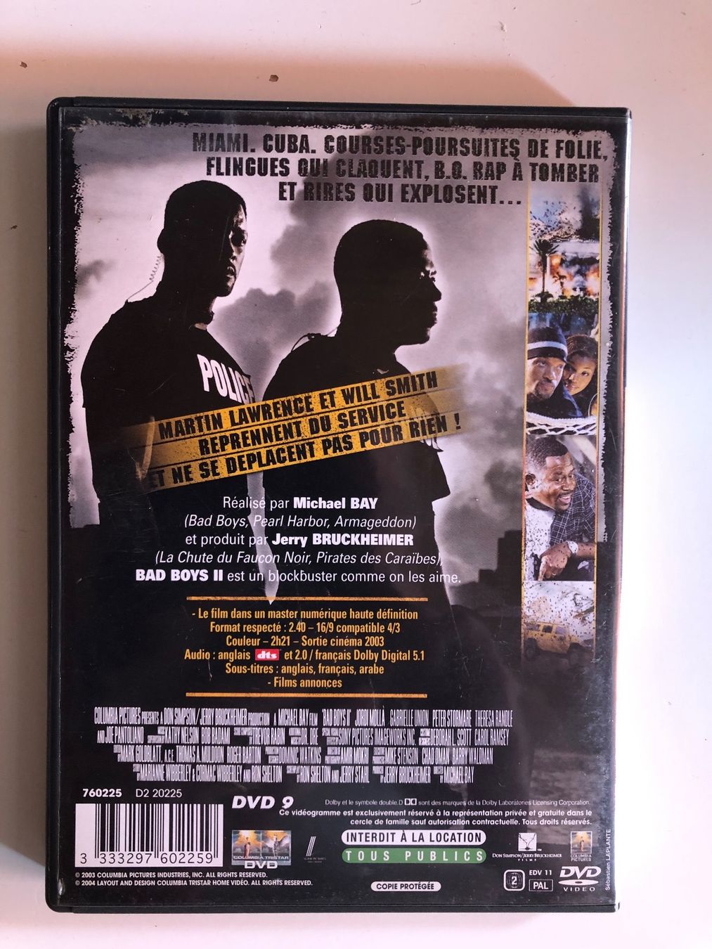Tutti i DVDs: BAD BOYS 2 – Usato da St-Cierges venduto da Crisi53 1