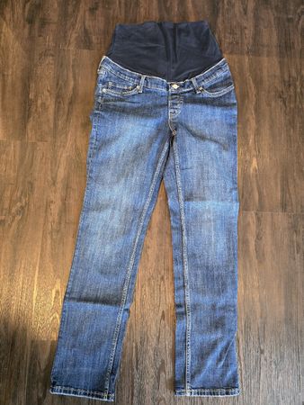 Umstandshose H&M Mama Jeans blau Grösse M