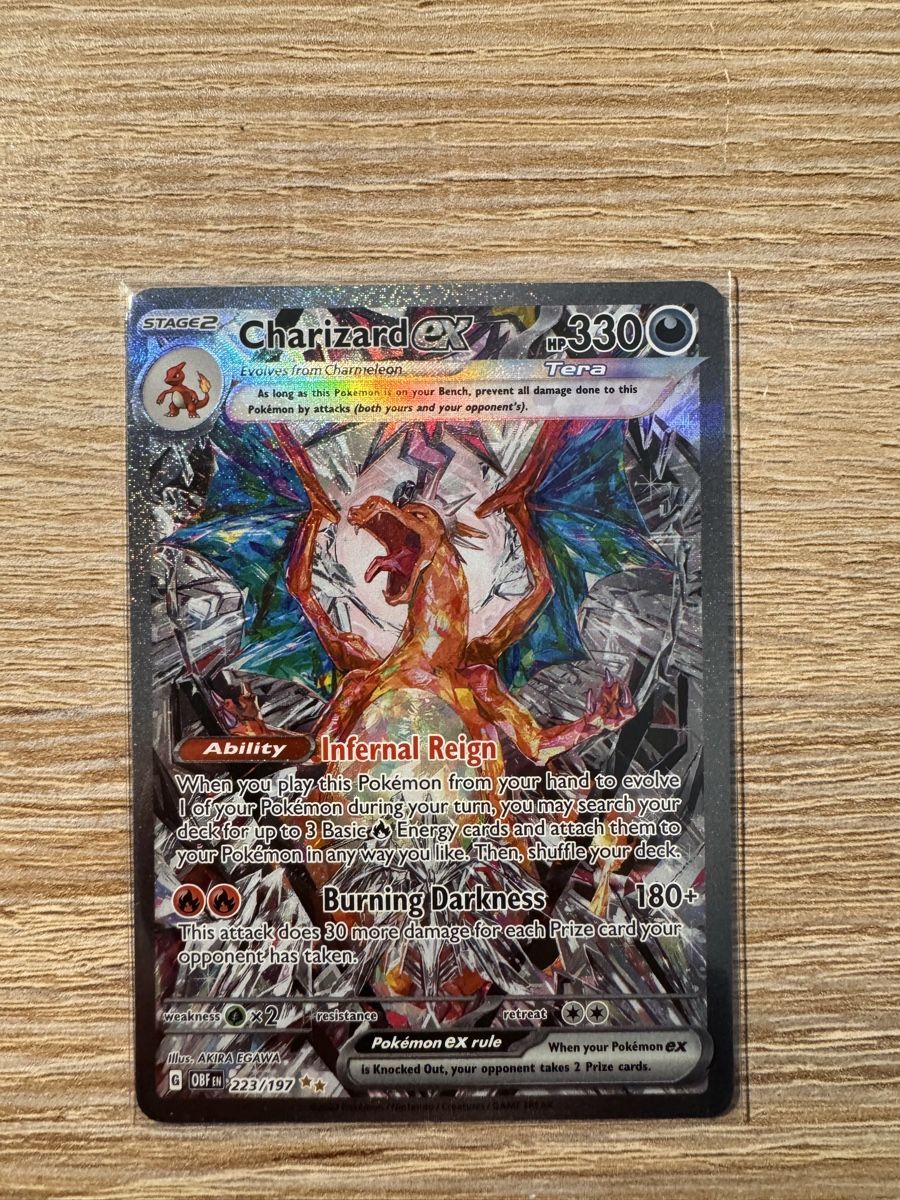 Pokémon Carte collezionabili: Charizard EX 223/197 Obsidian Flames (EN) – Usato da Morbio Inferiore venduto da pip_lns9