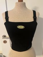 Puma Oberteil (croptop) schwarz, Grösse S