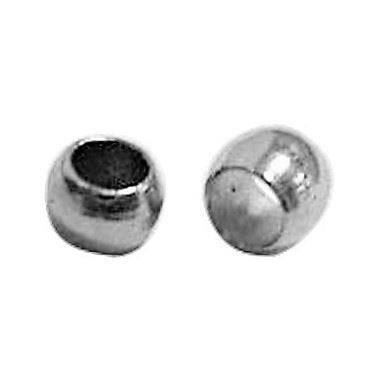 Perle (finte): Quetschperlen 3mm altversilbert 40 Stück – Nuovo (secondo la descrizione) da Alpnachstad venduto da perlengaby