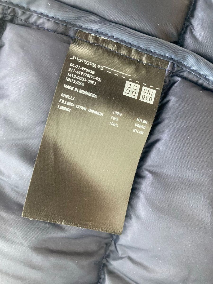 Uniqlo Gilet & Giacche senza maniche: UNIQLO Ultralight Down Jacket, dunkelblau, mit Tasche, top – Nuovo (secondo la descrizione) da Zürich venduto da dolcicaramelle 6
