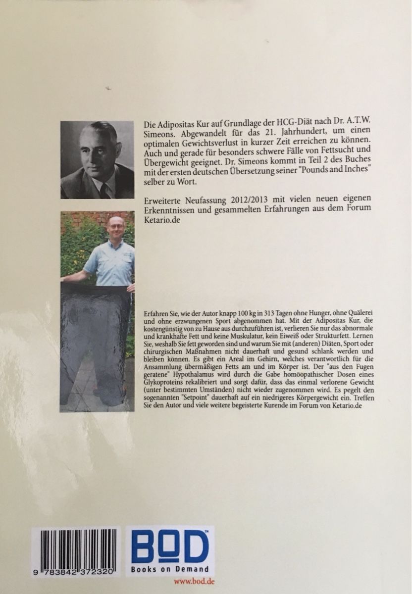 Libri: Adipositas Kur – Usato da Einsiedeln venduto da sterngucker03 1