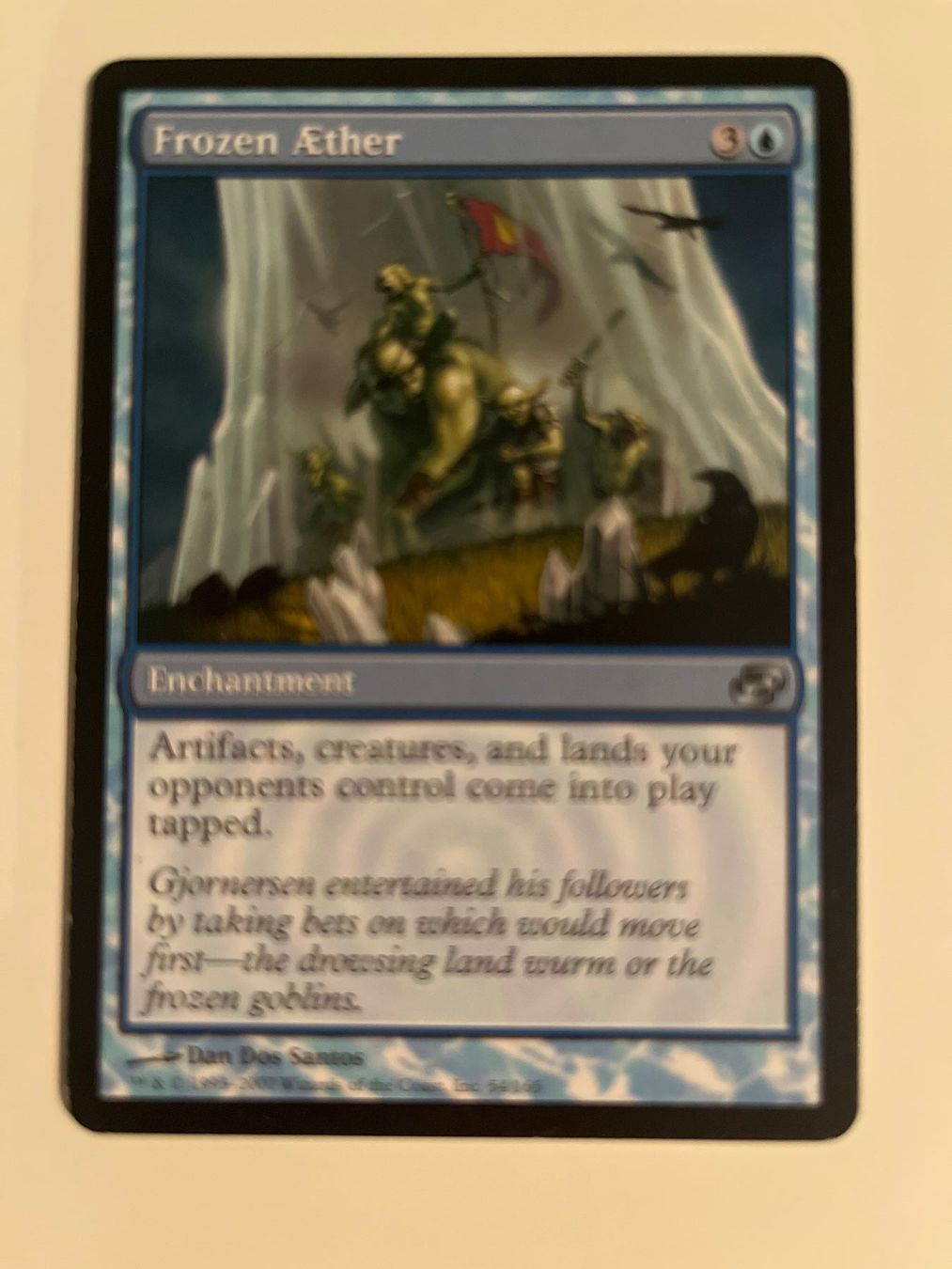 Magic The Gathering Carte collezionabili: 1 x Frozen Aether - Magic: The Gathering - MtG – Usato da Kriens venduto da Shadi1980