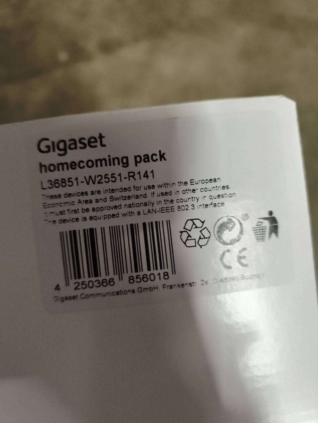 Gigaset Sistemi d'allarme: Gigaset Homecoming Pack Alarmanlage – Nuovo (secondo la descrizione) da Bischofszell venduto da Froggystest 3