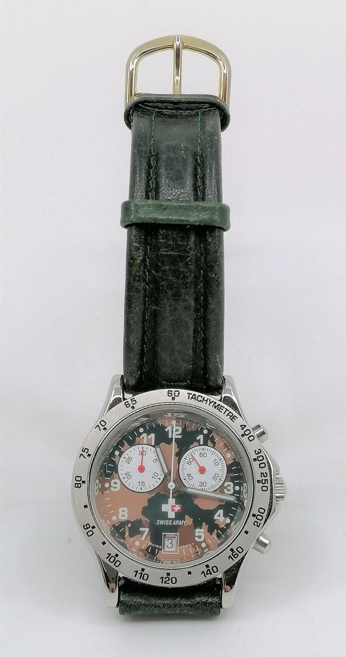 Swiss Orologi: Swiss Army Chronograph Citex SA – Usato da Reinach BL venduto da fliegenrolli 4