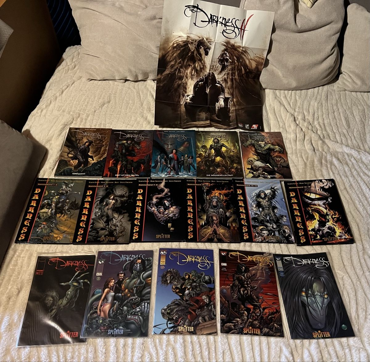 Comics: The Darkness, komplette Comic Sammlung + Poster! – Gebraucht aus Hemmental von dwa_5ghn