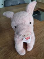 Plüschtier Schwein rosa Hermann Collection neuwertig