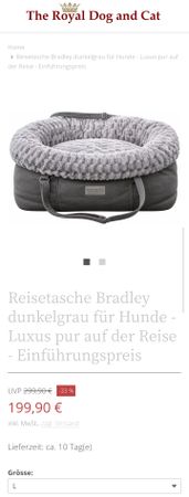 Hundetasche von The Royal Dog and Cat