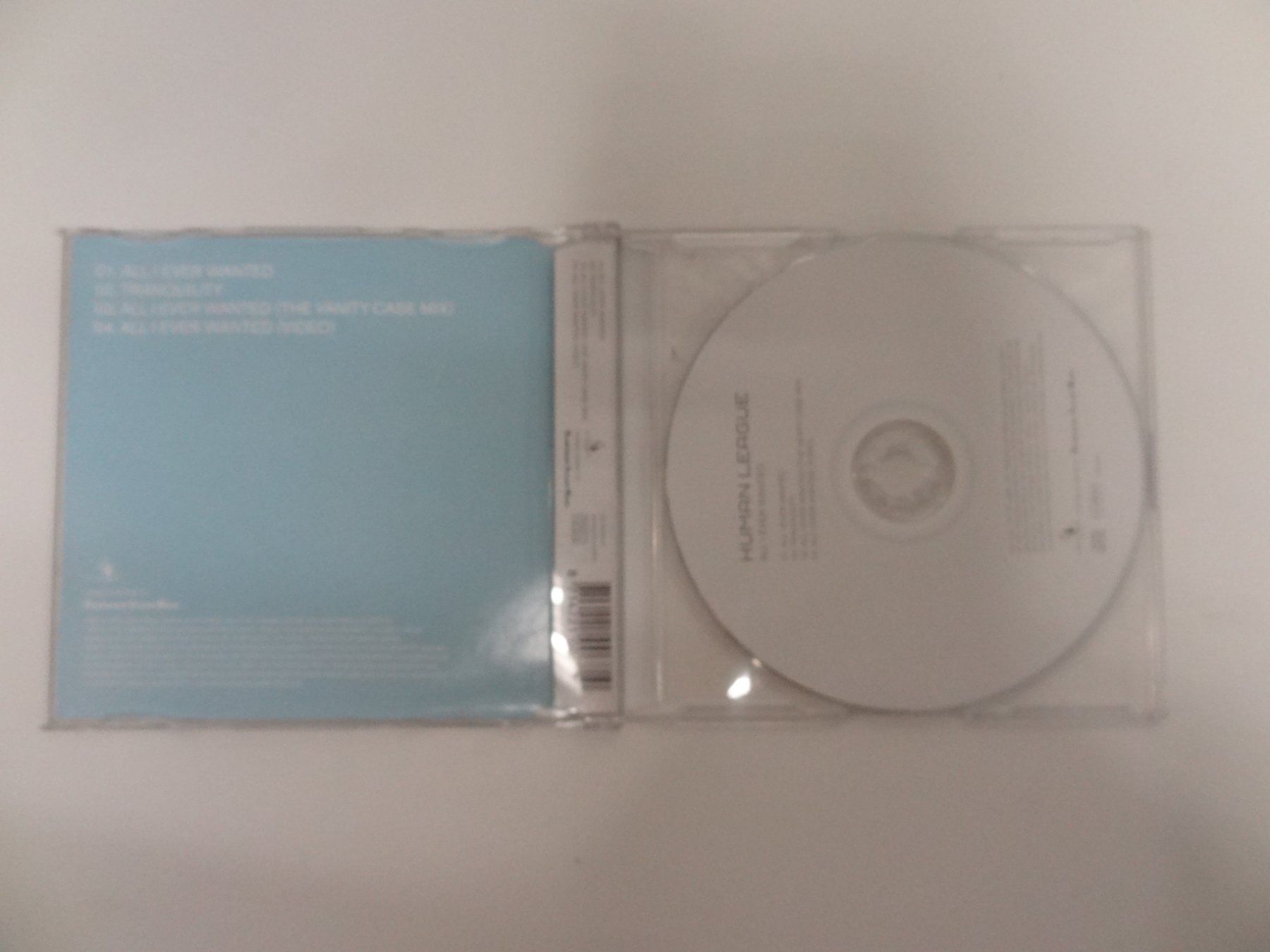 CD: Human Lague  LAll I Ever Wanted  – Usato da luzern venduto da musicandart 1