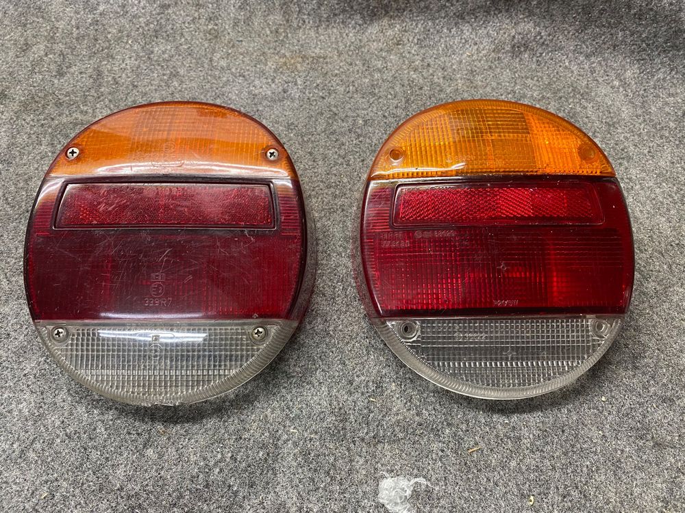 Polo 86 C Rckleuchten Rcklichtglas Fr VW Kfer Ab 73 Serie Original  HELLA "Elefantenfu" Rckleuchte Kfer Rckleuchten Original