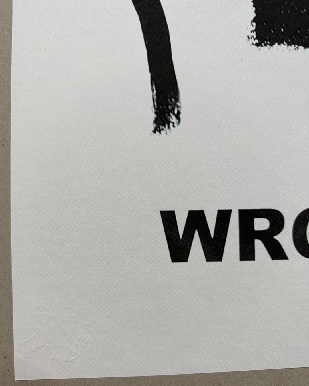 Poster & Bilder: Banksy: Wrong War, Street Art,  XL-Version 22/150 – Neu (gemäss Beschreibung) aus Meilen von Smgdesign 1