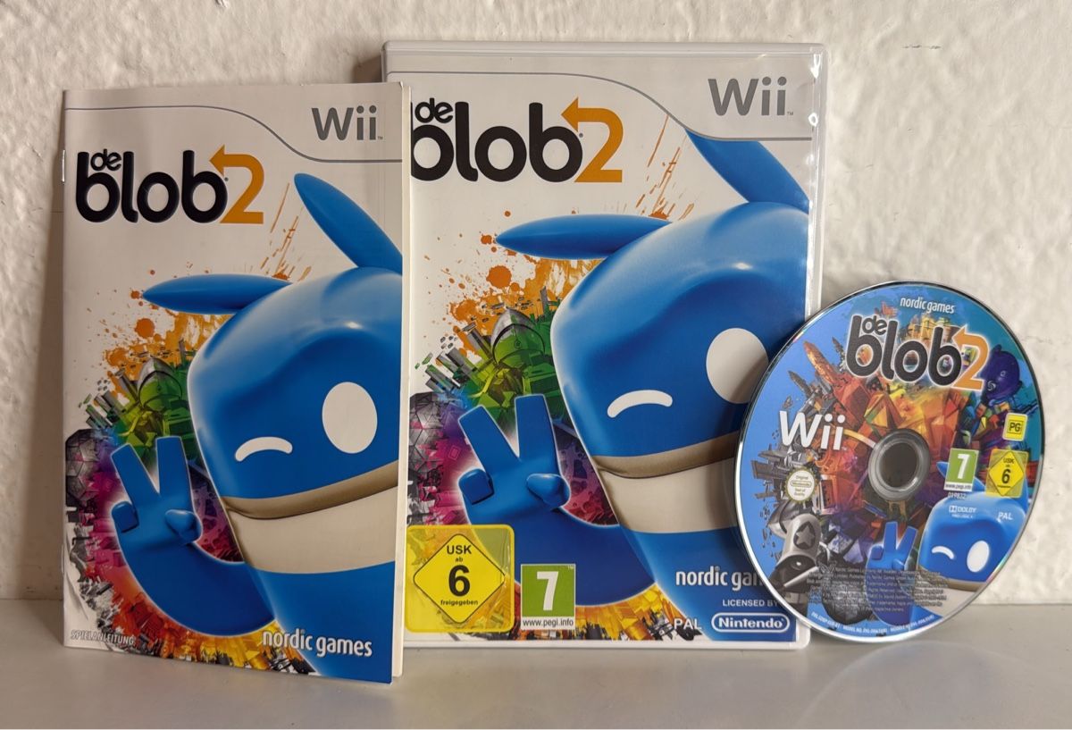 Nintendo Giochi: de Blob 2 - Nintendo Wii Game – Usato da Ehrendingen venduto da bubulence