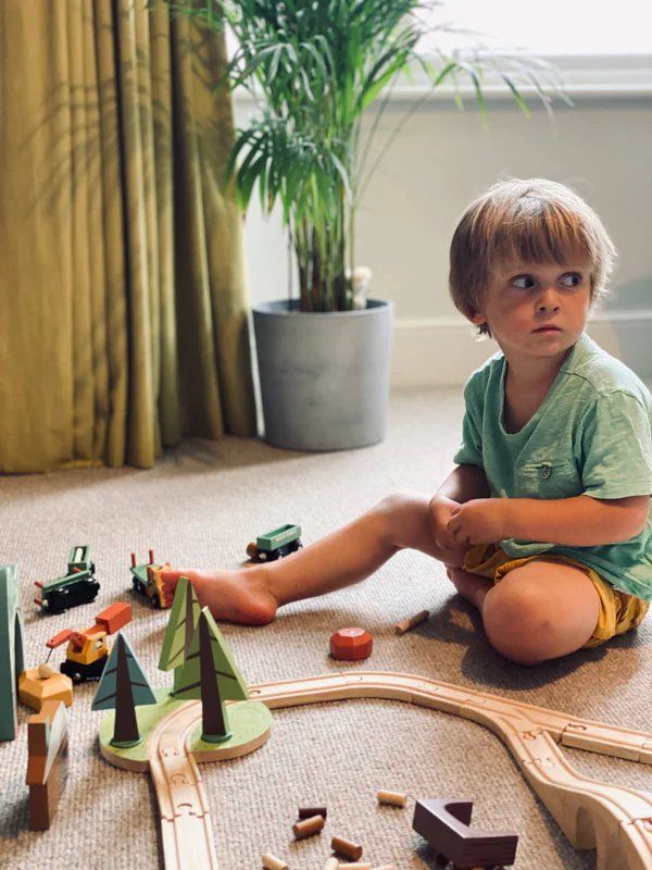 Giocattoli: Abenteuer Eisenbahn-Set ab 3 Jahren – Nuovo e nell'imballaggio originale da Bühler venduto da mein-wunderland 1