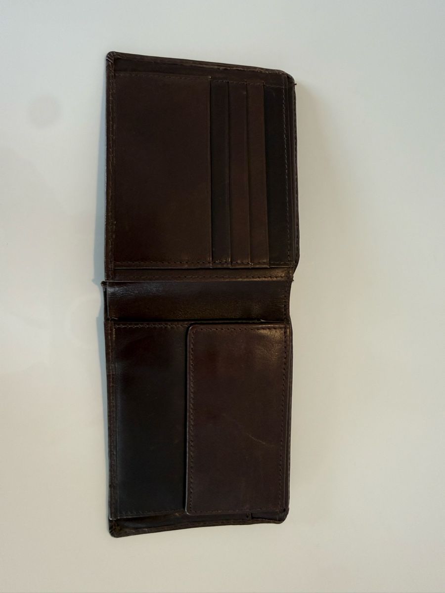 Portafogli: Geldtasche Leder braun – Usato da Ueken venduto da salomon.t9 2