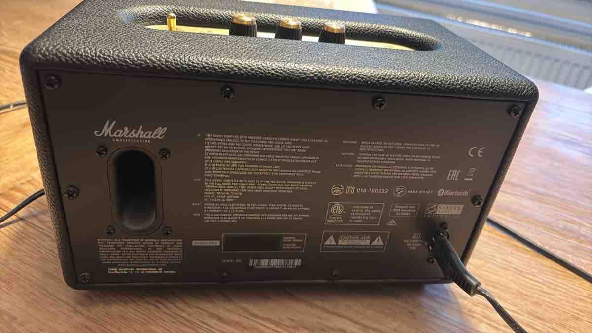Marshall Lautsprecher: Marshall Bluetooth-Lautsprecher Acton Gen. 1, schwarz, – Neu (gemäss Beschreibung) aus Pfäffikon ZH von anlimalu 3