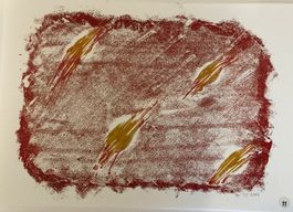 Kunstdoppelkarte(n) "Sternschnuppen als Glücksbringer"