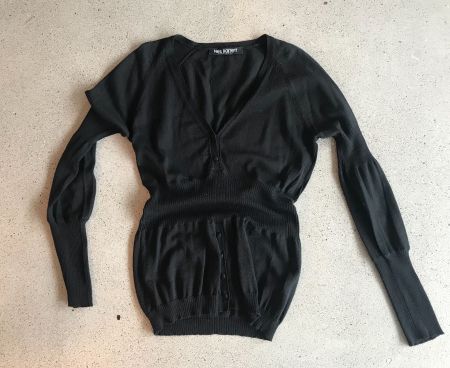Pullover, Schwarz, L