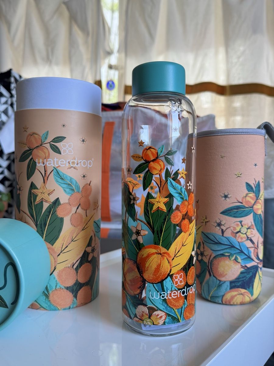 Waterdrop Trinkflaschen & Thermosflaschen: New Waterdrop Glass 600ml bottle in packaging – Neu und originalverpackt aus Zürich von kri_zhv2