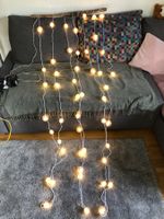 Lichterkette Fenstergirlande Weihnachtsdeko Girlande Kugeln