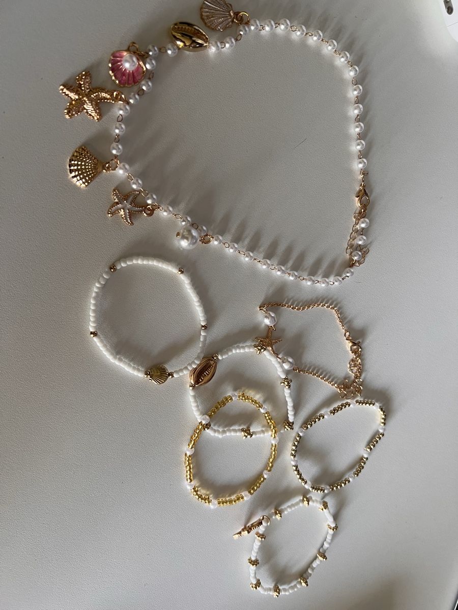 Altri gioielli: Sommer Schmuck Set, Muscheln, Perlen, Neu! – Nuovo e nell'imballaggio originale da Uster venduto da SmartSales_zh