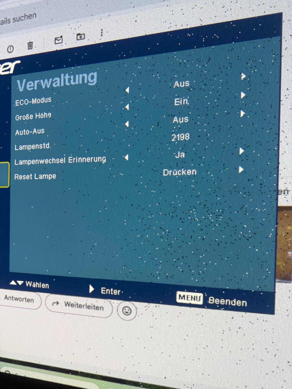 Acer Videoprojektoren: Beamer acer – Gebraucht aus Zürich von She10 5